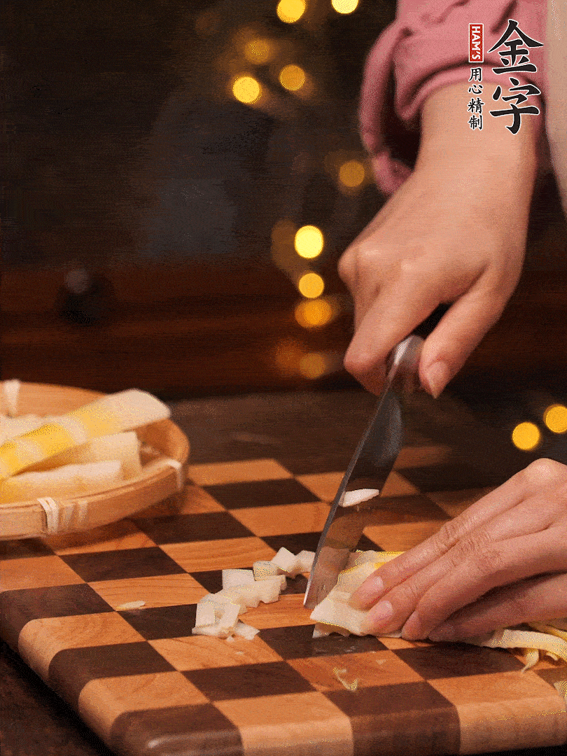 春筍，焯水切